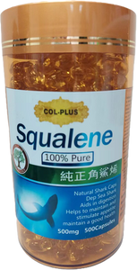 Col-Plus純正角鯊烯 500MG 500粒裝
