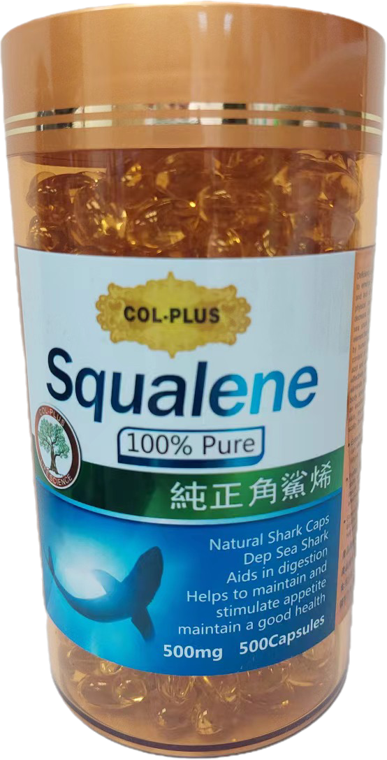 Col-Plus純正角鯊烯 500MG 500粒裝